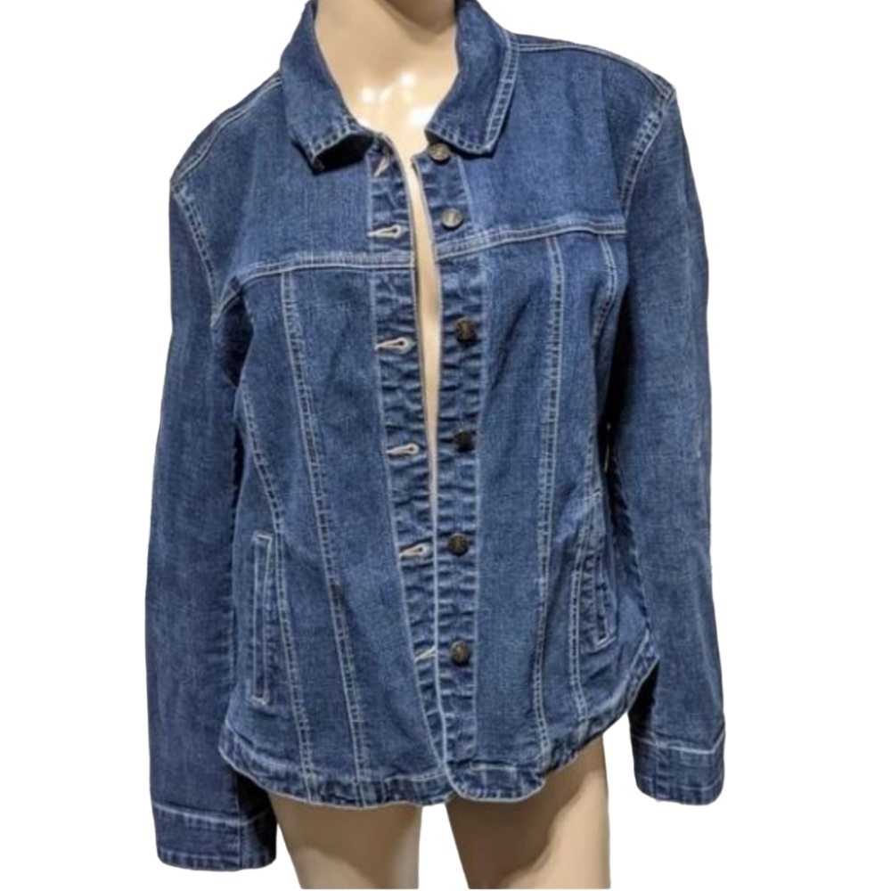 Like New Live A Little Denim Jacket